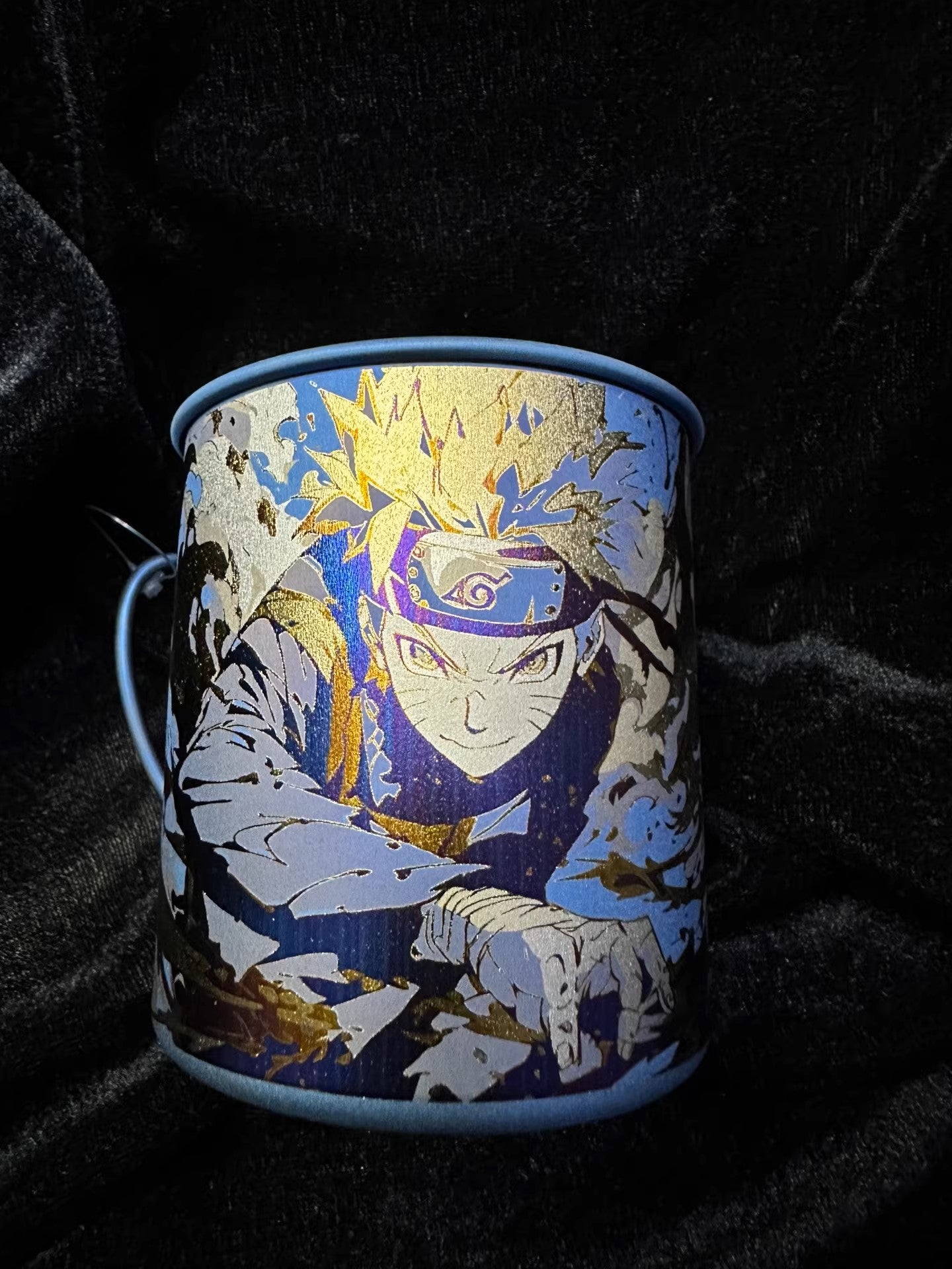 Titanium anodizing (Laser Engraving) mug (MG143) -NARUTO