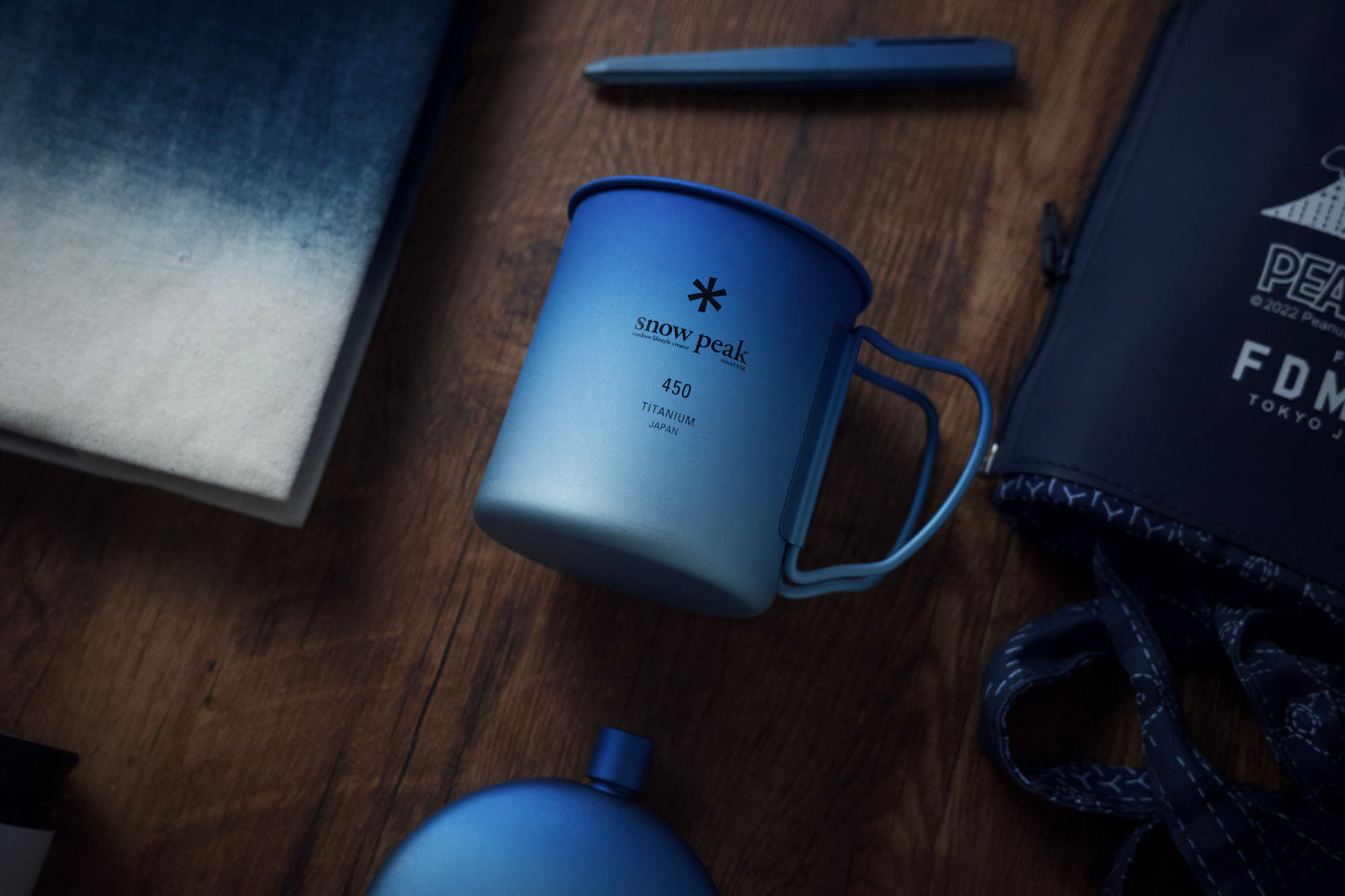 Snow Peak - Titanium Single Wall Mug - 450